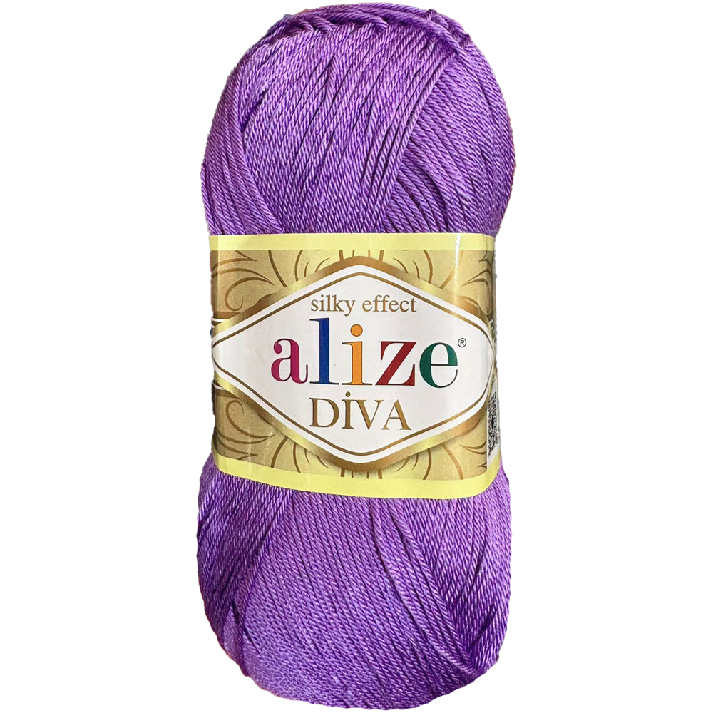 Diva, marca Alize, MADEJA 100 grs o 350 mts ⭐