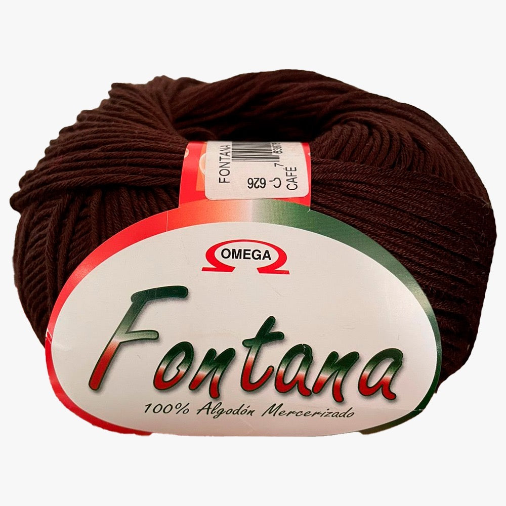 Hilaza Fontana, marca Omega, BOLSA con 5 madejas de 100g con 170m