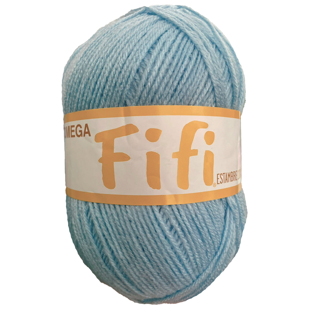 Estambre Fifi, marca Omega, BOLSA de 5 madejas de 180 grs o 484 mts.