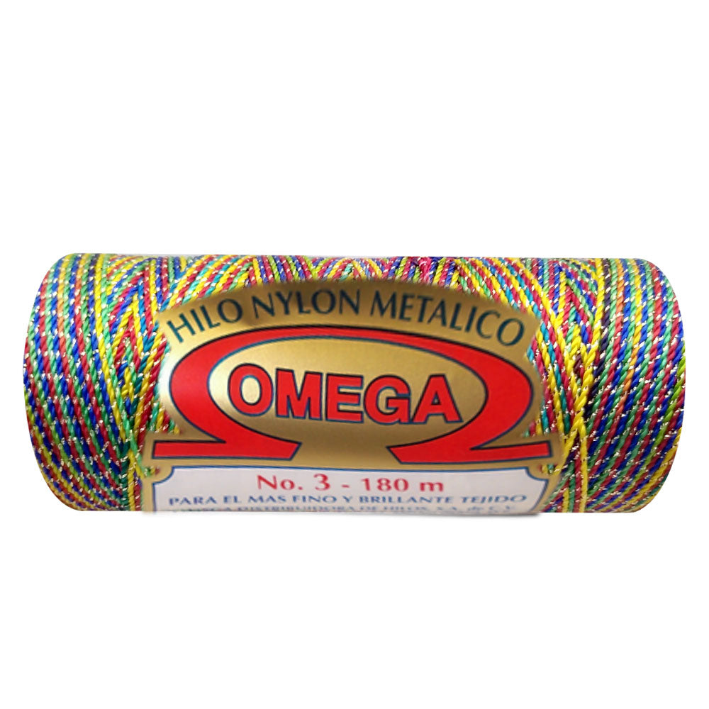 Hilo Nylon #2, marca Omega, TUBO de 60g con 275m ⭐