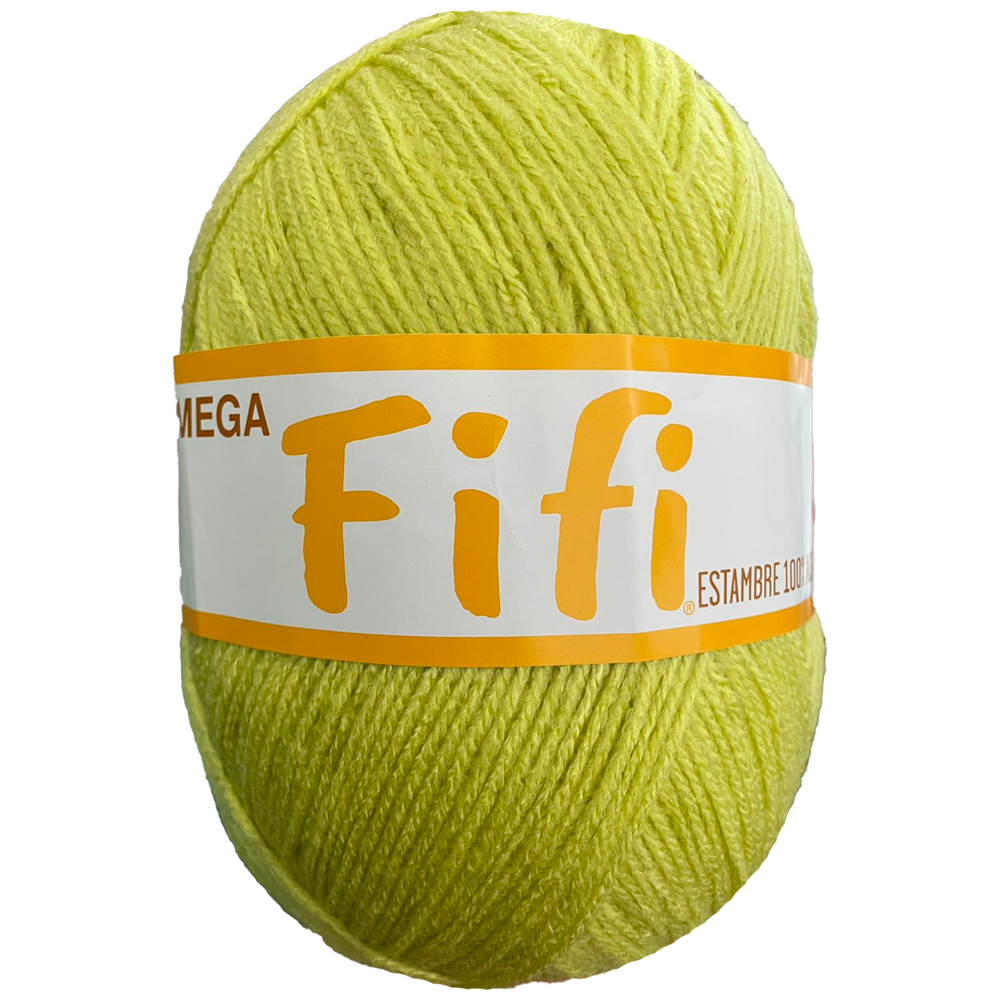 Estambre Fifi, marca Omega, BOLSA de 5 madejas de 180 grs o 484 mts.