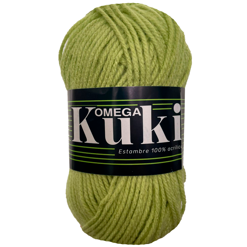 Estambre Omega Kuki, marca Omega, BOLSA de 5 madejas de 45 grs o 76 mts.