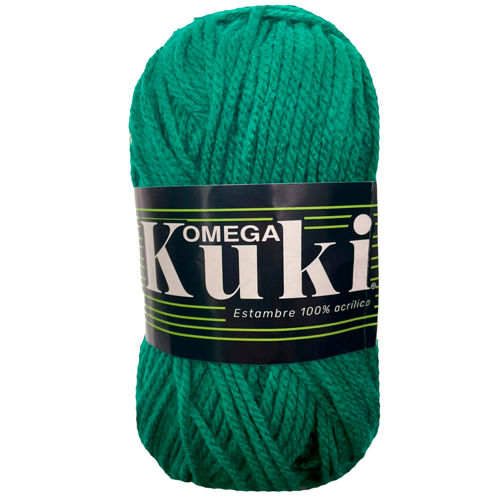 Estambre Omega Kuki, marca Omega, BOLSA de 5 madejas de 45 grs o 76 mts.
