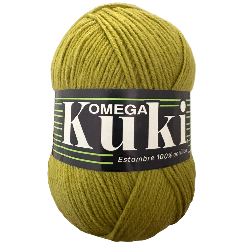 Estambre Omega Kuki, marca Omega, BOLSA de 5 madejas de 45 grs o 76 mts.