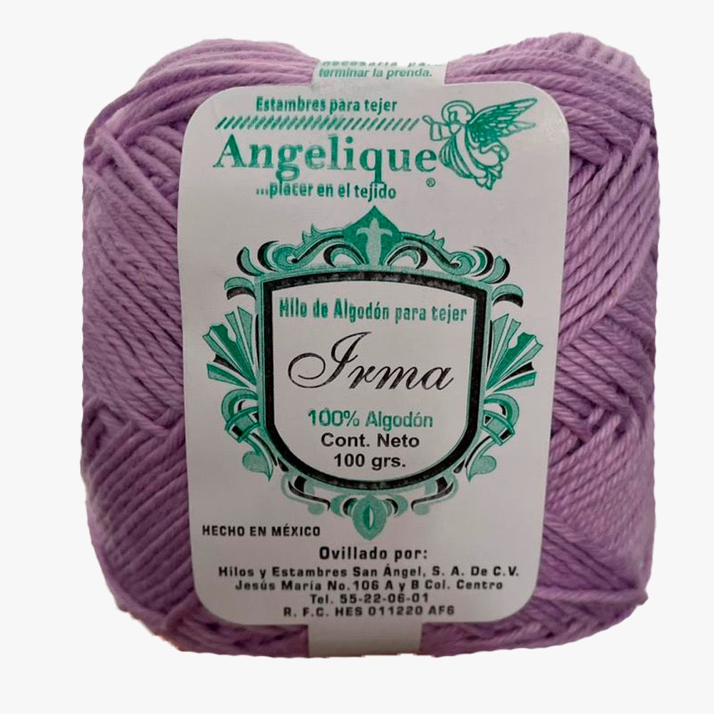 Hilaza Irma Kolor, marca Angelique, MADEJA de 100g con 200m ⭐