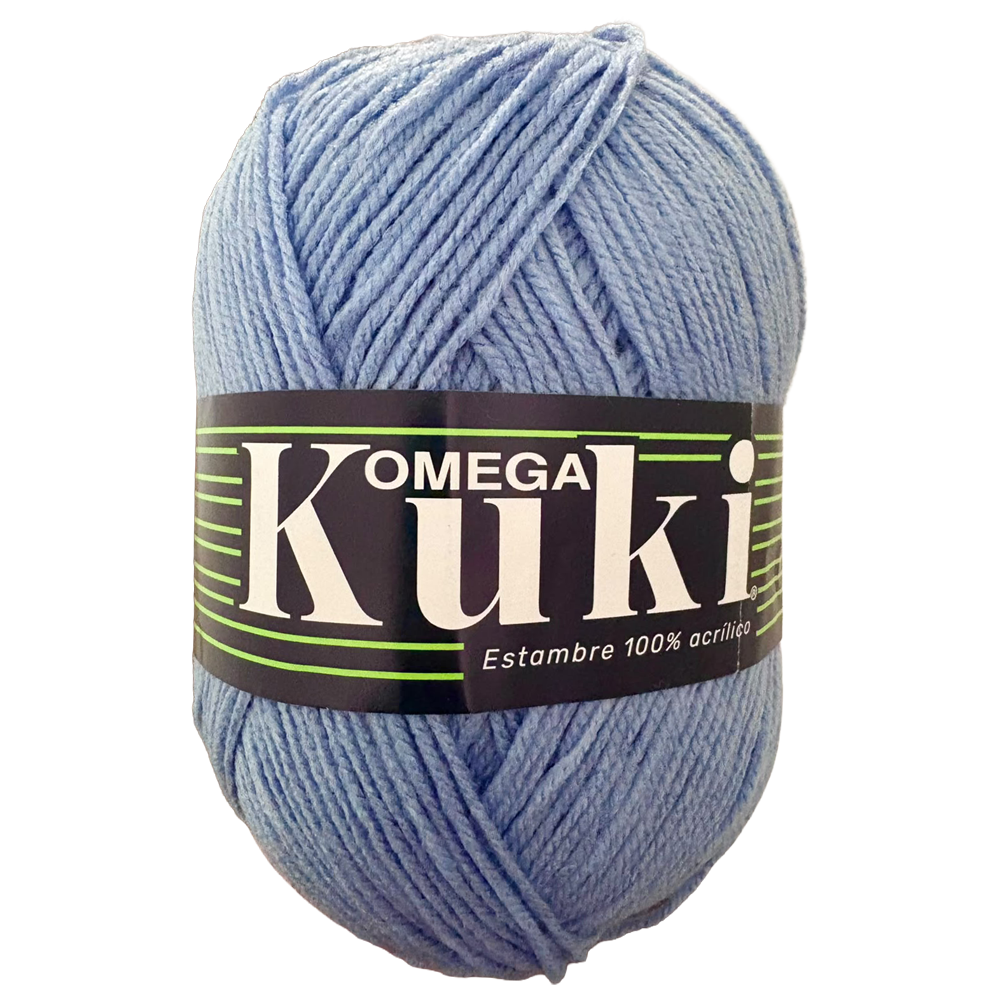 Estambre Omega Kuki, marca Omega, BOLSA de 5 madejas de 45 grs o 76 mts.