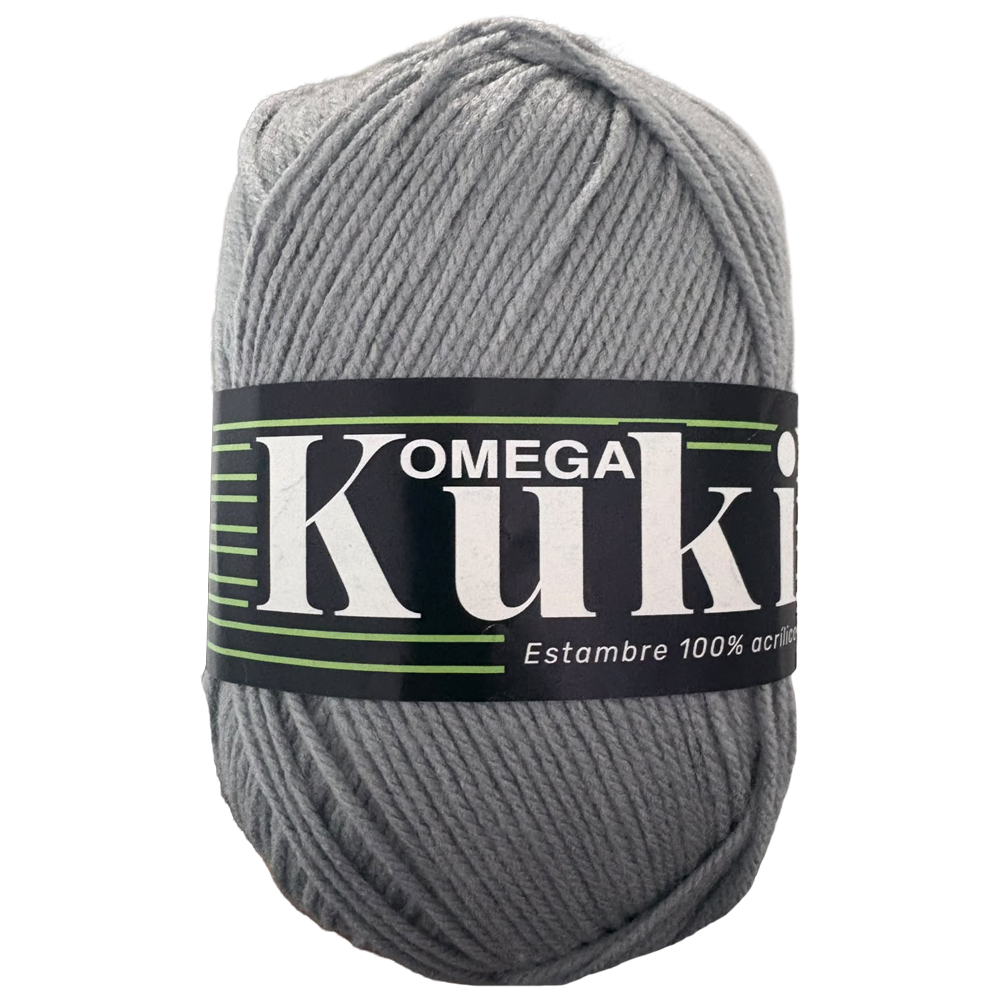 Estambre Omega Kuki, marca Omega, BOLSA de 5 madejas de 45 grs o 76 mts.