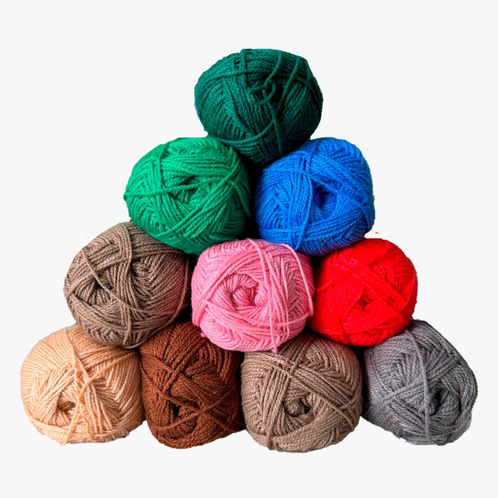 PAQUETE  Tamm 2000, marca Tamm, de 10 madejas 100g con 260m