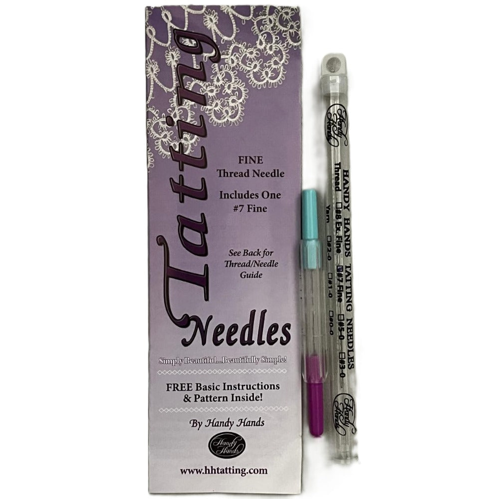 Aguja para  frivolité #7, marca Handy Hands