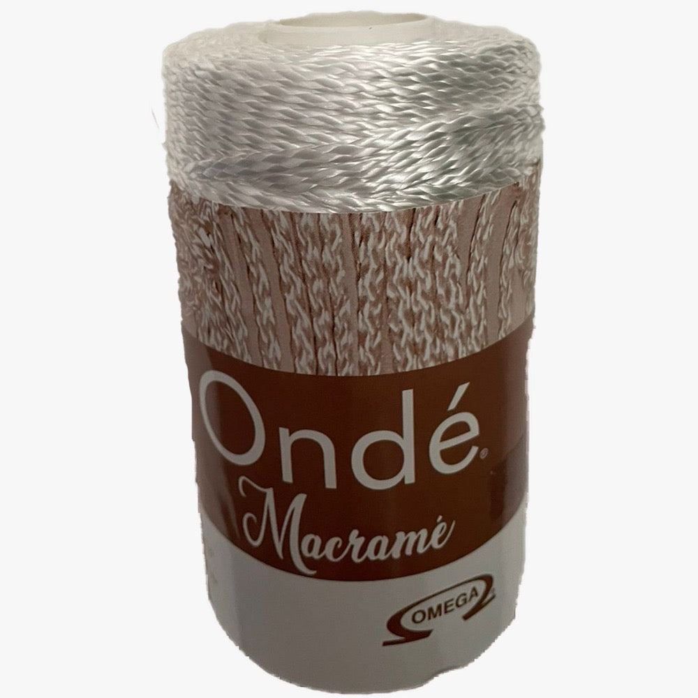Hilo Ondé Macramé, marca Omega, TUBO de 220 grs con 80 mts ⭐