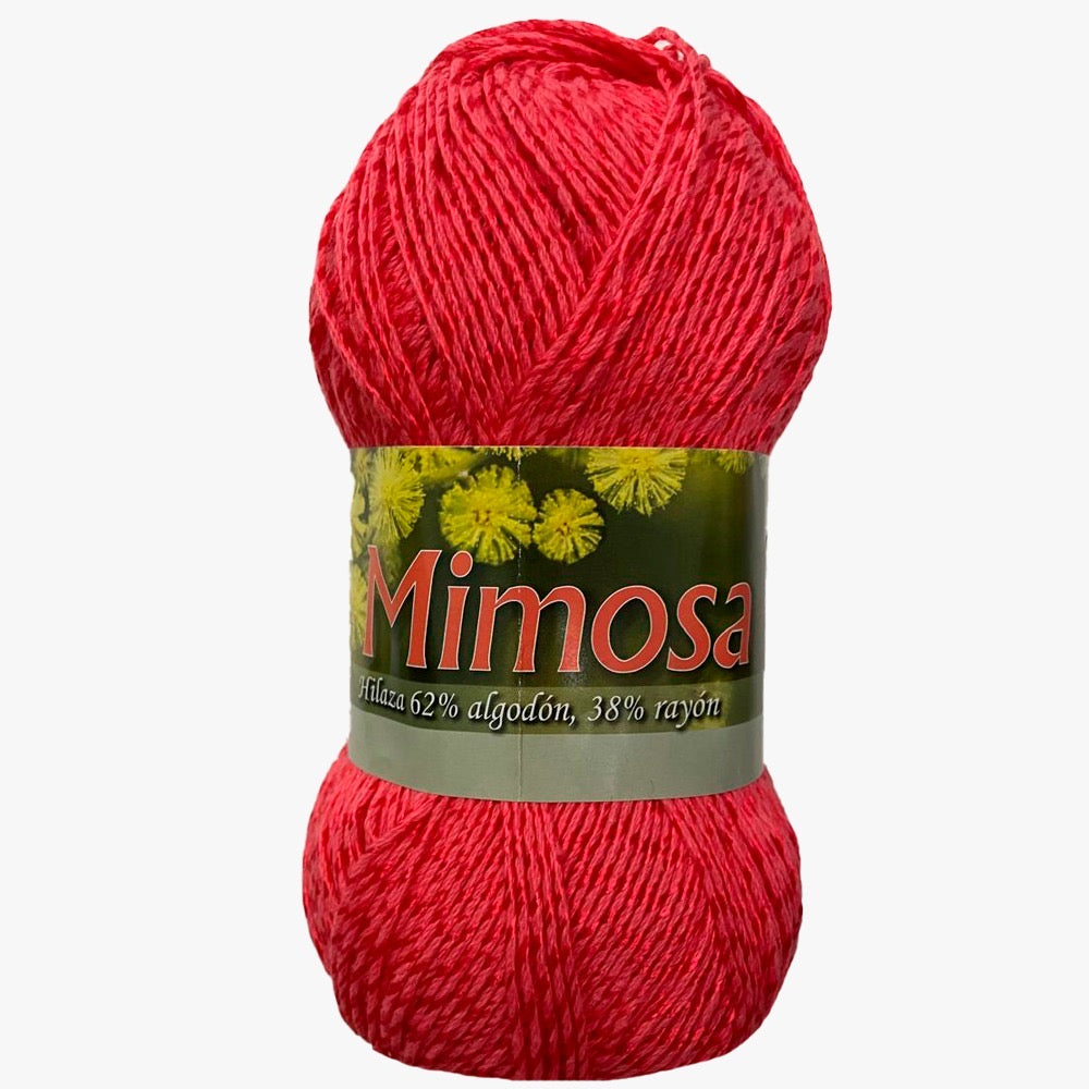Hilaza Mimosa, marca Omega, BOLSA con 5 madejas de 100g de 220m