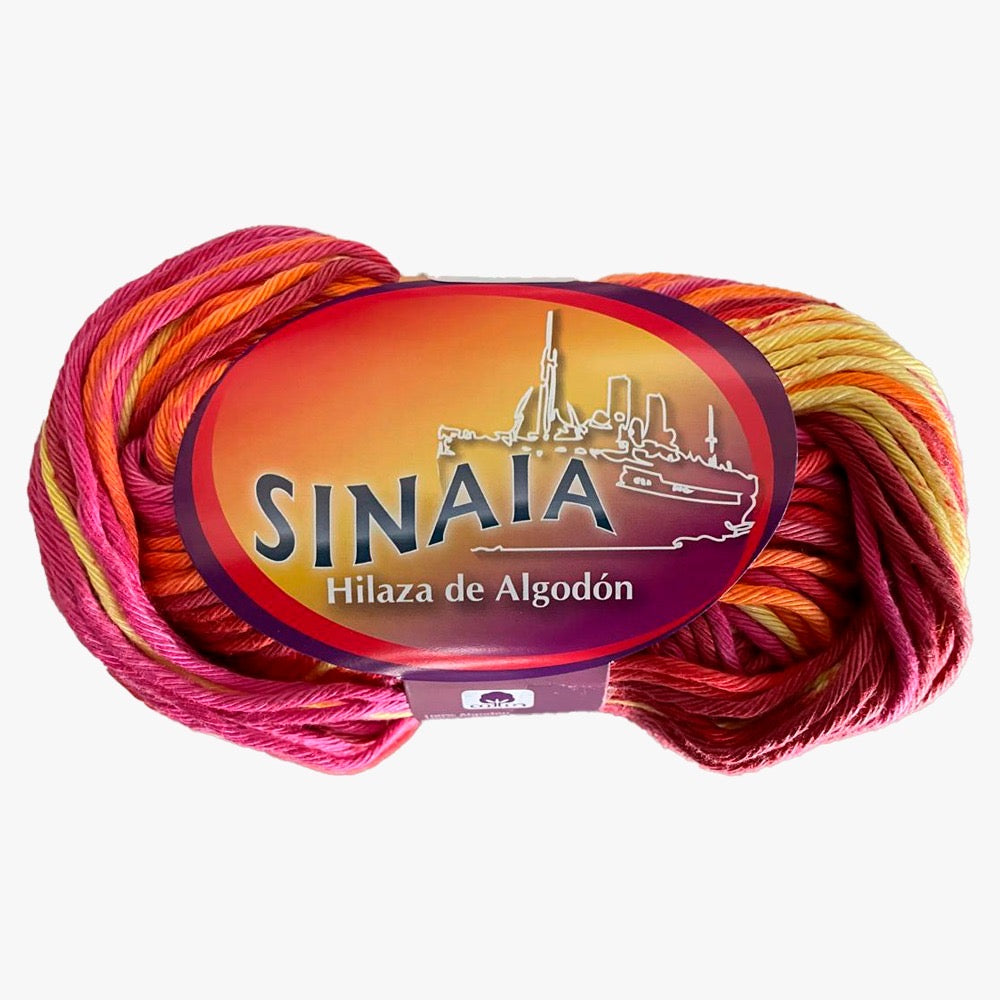 Hilaza Sinaia, marca Omega, BOLSA con 5 madejas de 100g con 120m