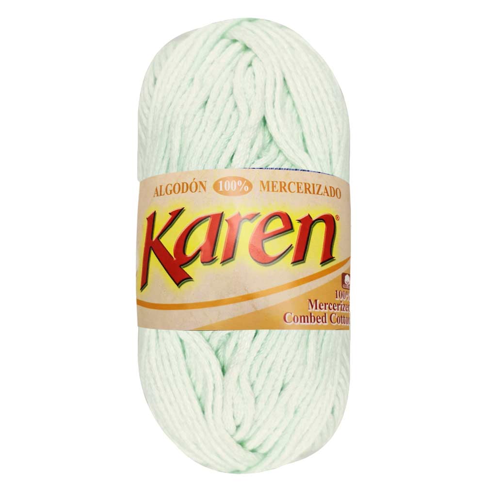 Omega, Karen, Cotton Yarn, 708, Verde (Green)