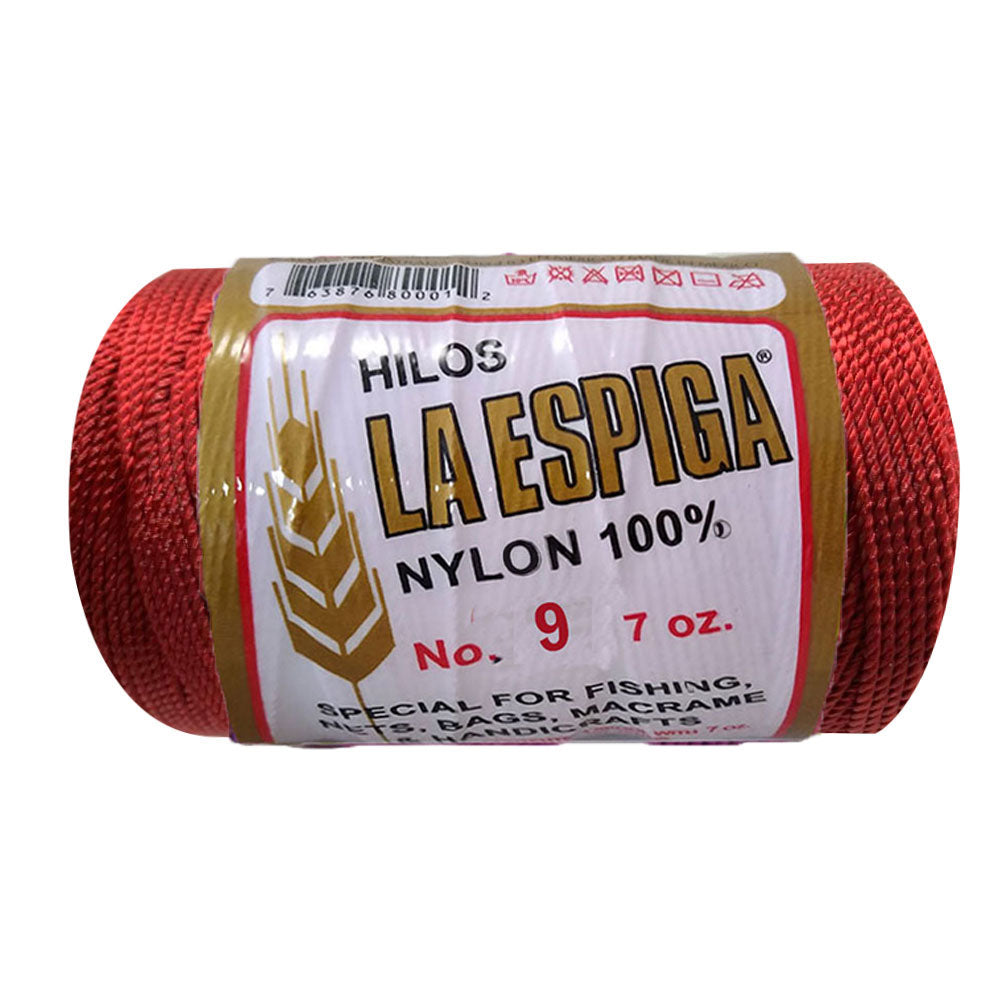 Hilo La Espiga No.9, marca Omega,  PAQUETE con 4 tubos de 200g con 310m
