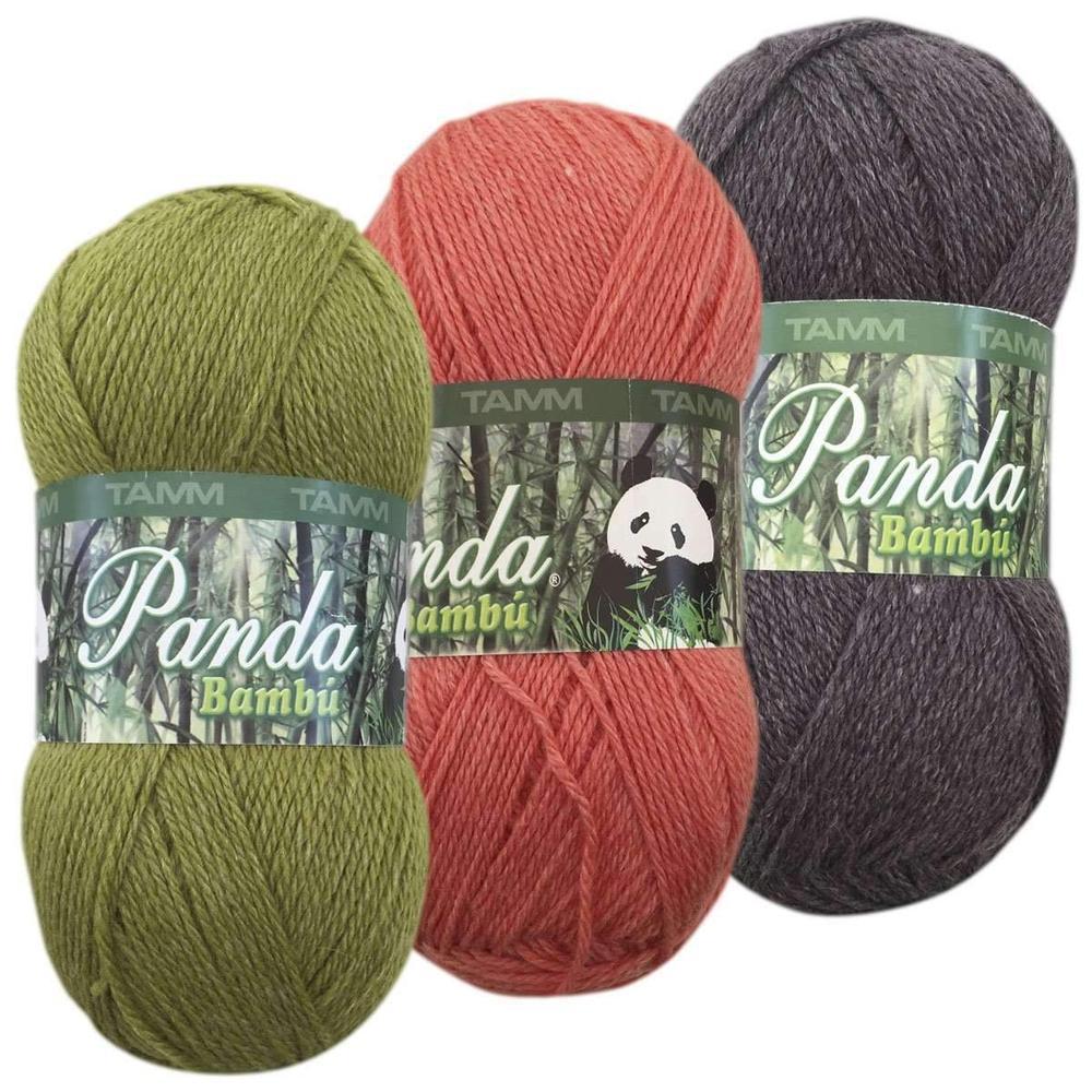 Estambre Panda, Marca Tamm, madeja de 100g - Tejemania todo para el tejido y crochet