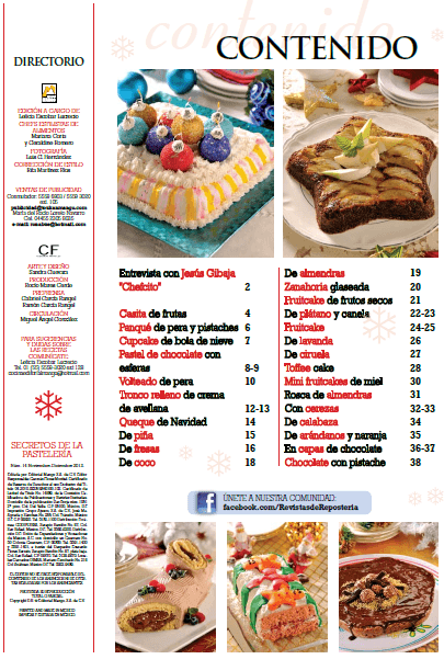 Secretos de la PastelerÌ_a Casera 14 - Pasteles Navide̱os - Formato Digital - ToukanMango