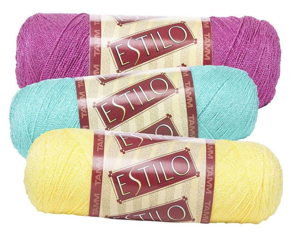 Estambre Estilo, Marca Tamm, Bolsa con 10 Madejas de 100 gr - Tejemania todo para el tejido y crochet