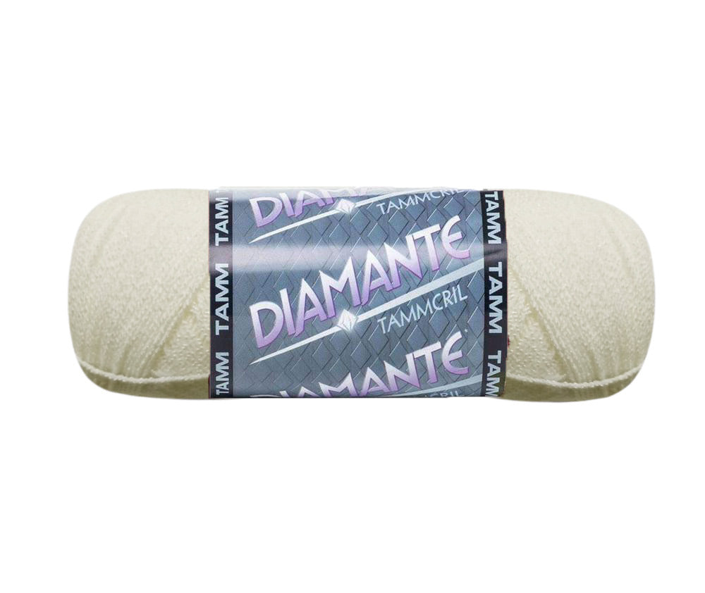 PAQUETE Diamante color 1318 Blanco Antiguo, 5 madejas de 100g con 430m