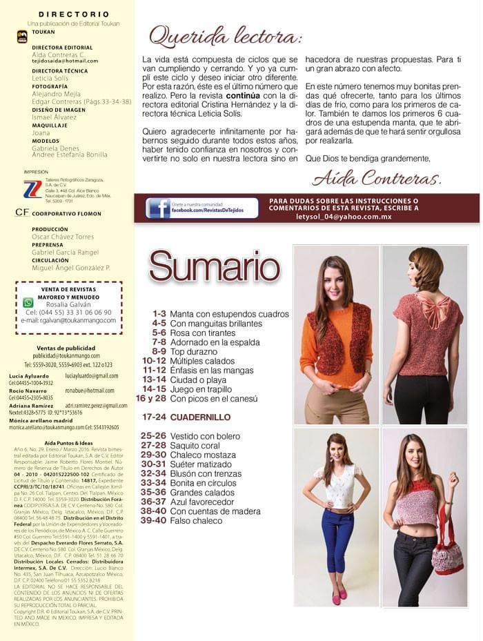 Aida Puntos & Ideas 29 - Sexy y Juvenil - Formato Digital - ToukanMango