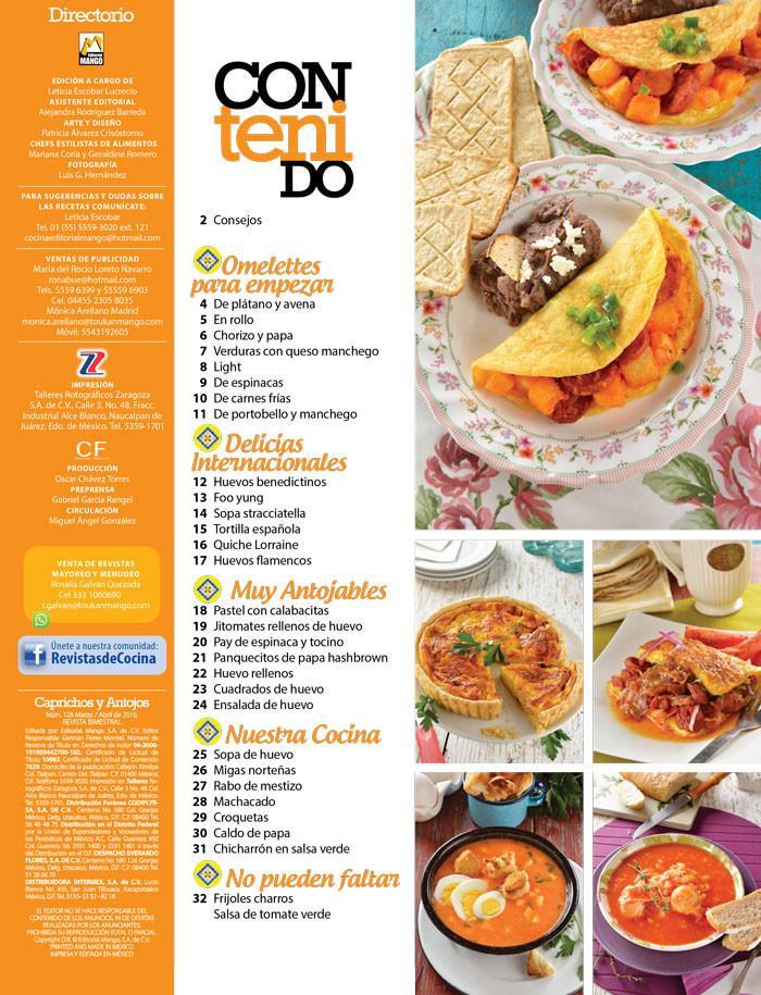 Caprichos y Antojos 126 - Los mejores guisos con Huevo - Formato Digital - ToukanMango