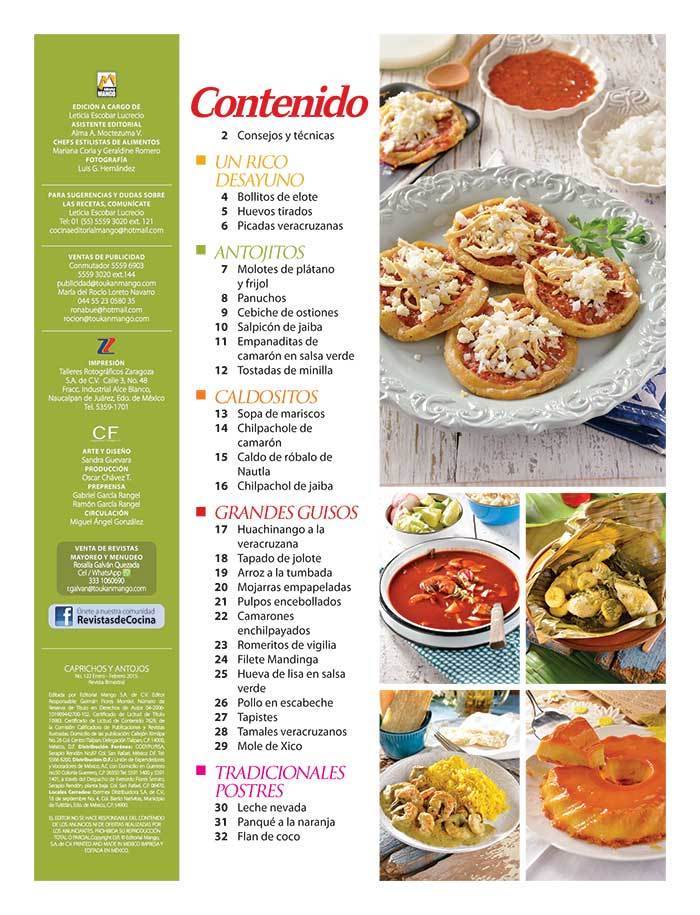 Caprichos y Antojos 122 - Platillos de cuaresma para tu mesa - Formato Digital - ToukanMango