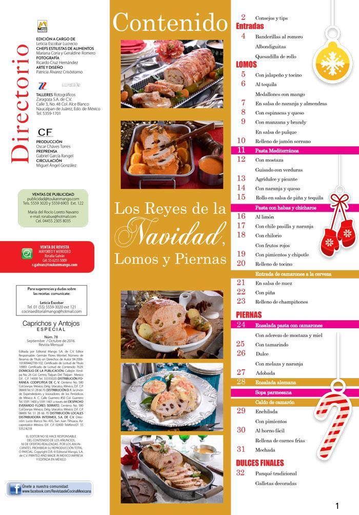 Caprichos y Antojos Especial 78 - Lomos y piernas - Formato Digital - ToukanMango