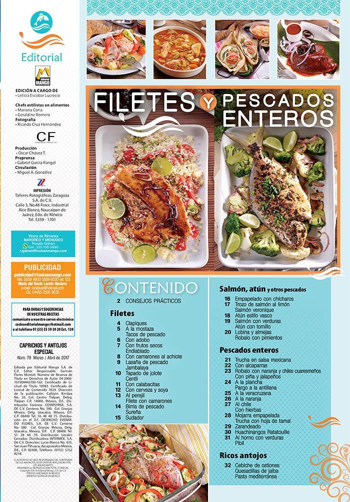 Caprichos y Antojos Especial 79 - Filetes y pescados enteros - Formato Digital - ToukanMango