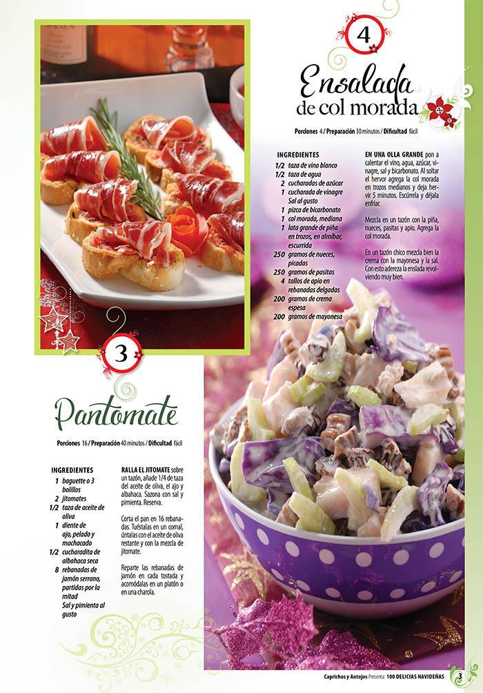 Caprichos y Antojos Presenta 11 - 100 Delicias Navide̱as - Formato Digital - ToukanMango