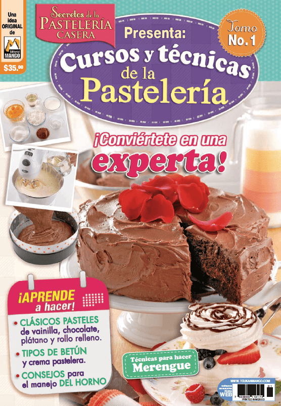 Cursos y T̩cnicas de la PastelerÌ_a 1 - Convi̩rtete en una Experta! - Formato Digital - ToukanMango