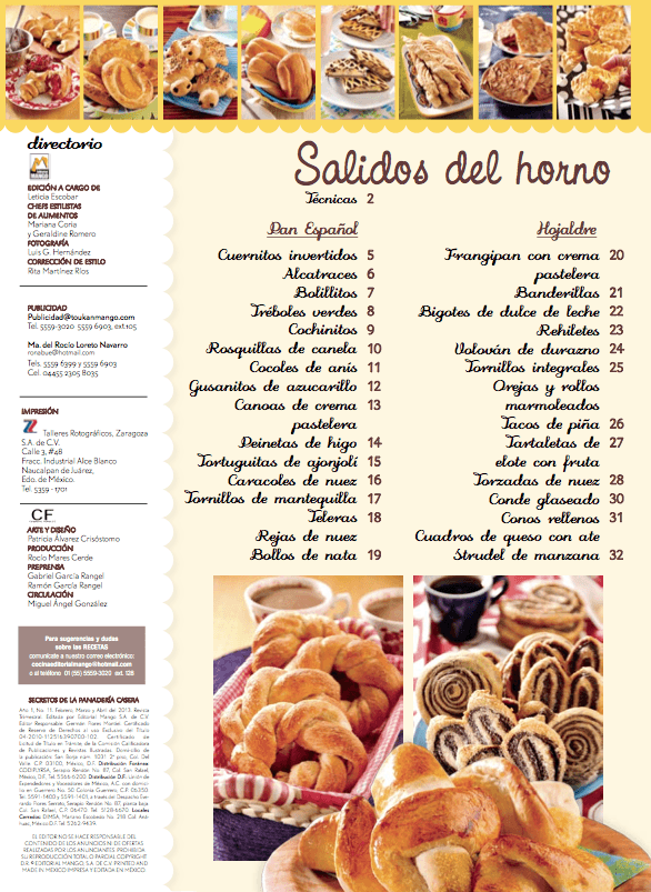 Secretos de la PanaderÌ_a 11 - Pan Espa̱ol y Hojaldre - Formato Digital - ToukanMango