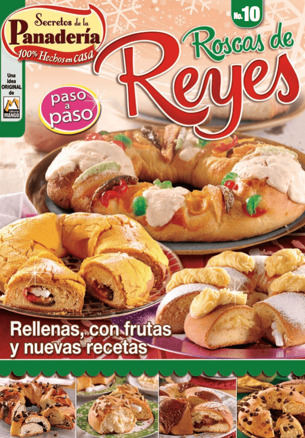 Secretos de la PanaderÌ_a 10 - Roscas de Reyes - Formato Digital - ToukanMango