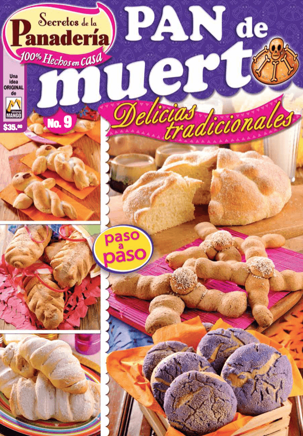 Secretos de la PanaderÌ_a 9 - Pan de Muerto - Formato Digital - ToukanMango