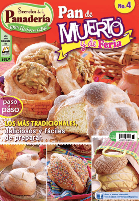 Secretos de la PanaderÌ_a 4 - Pan de muerto y feria - Formato Digital - ToukanMango