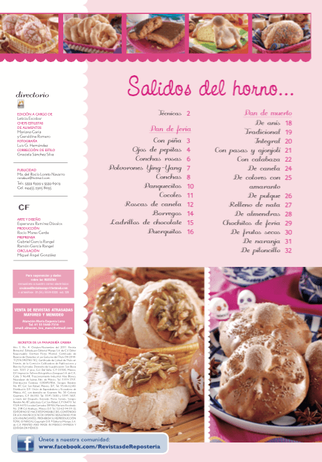 Secretos de la PanaderÌ_a 4 - Pan de muerto y feria - Formato Digital - ToukanMango