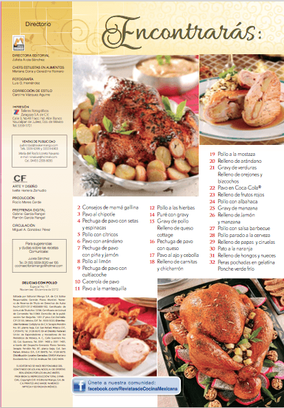 Delicias con Pollo Especial 17 - Pavos y pollos para Navidad - Formato Digital - ToukanMango