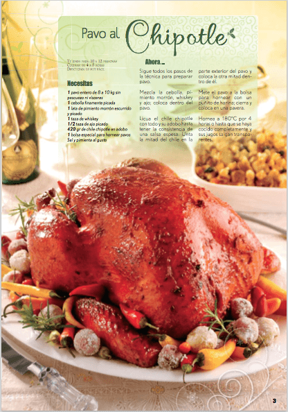 Delicias con Pollo Especial 17 - Pavos y pollos para Navidad - Formato Digital - ToukanMango