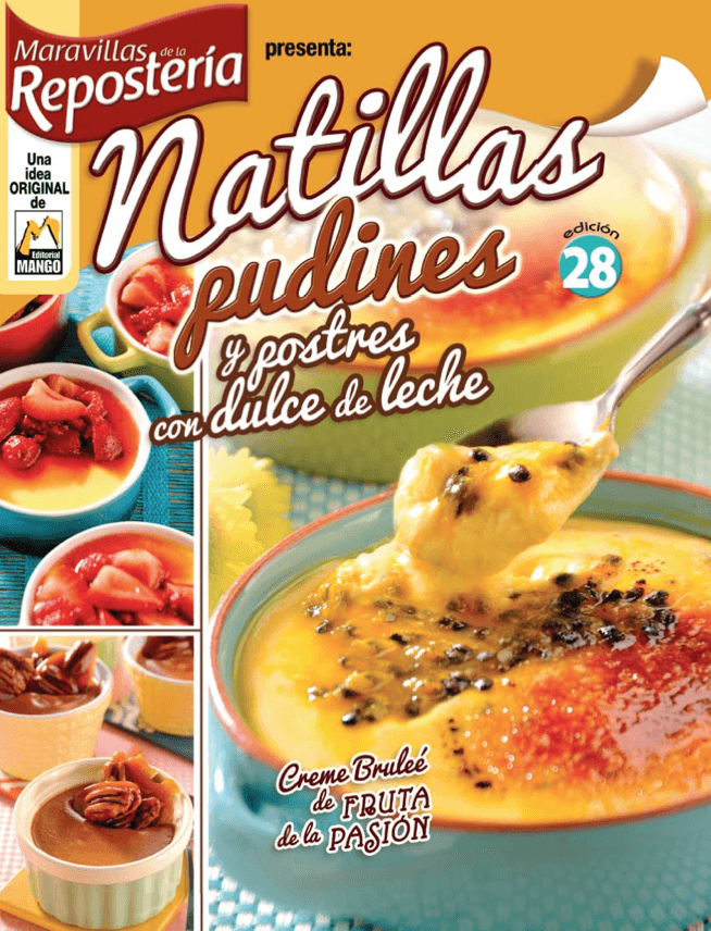 Maravillas de la ReposterÌ_a 28 - Natillas - Formato Digital - ToukanMango