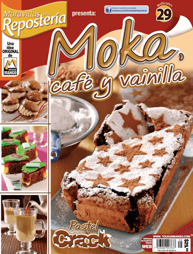 Maravillas de la ReposterÌ_a 29 - Moka, Caf̩ y Vainilla - Formato Digital - ToukanMango