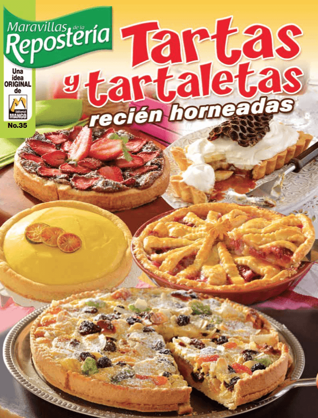 Maravillas de la ReposterÌ_a 35 - Tartas y Tartaletas - Formato Digital - ToukanMango