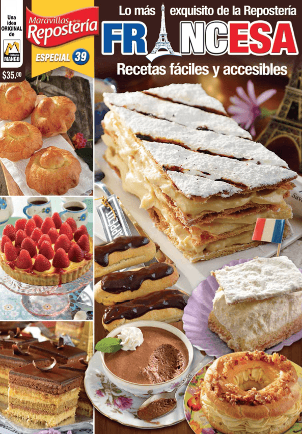 Maravillas de la ReposterÌ_a Especial 39 - ReposterÌ_a Francesa - Formato Digital - ToukanMango