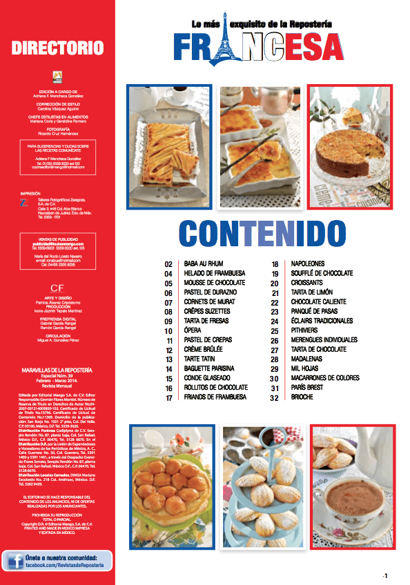Maravillas de la ReposterÌ_a Especial 39 - ReposterÌ_a Francesa - Formato Digital - ToukanMango