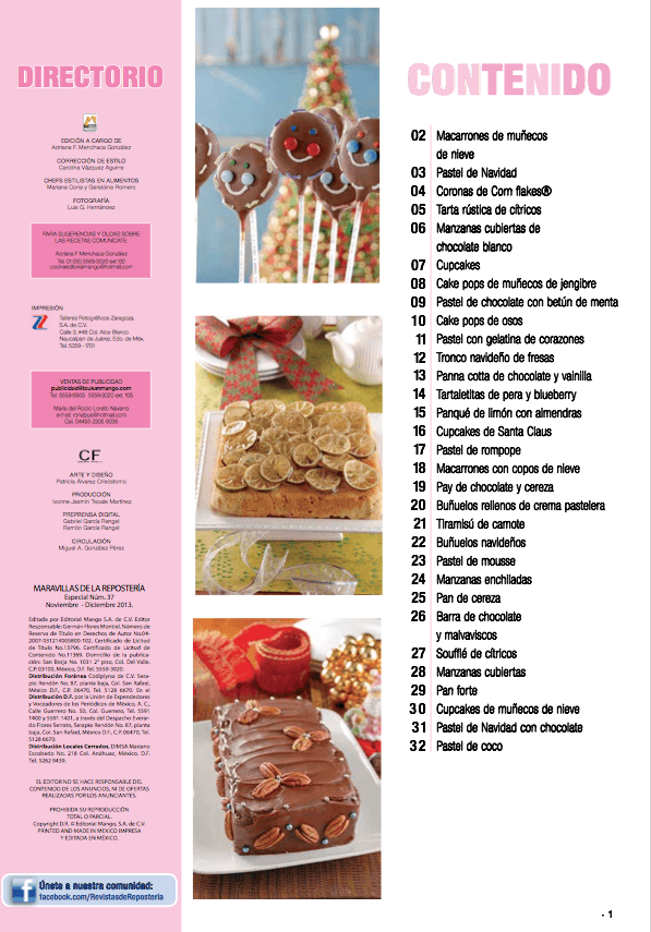 Maravillas de la ReposterÌ_a Especial 37 - Postres Navide̱os - Formato Digital - ToukanMango