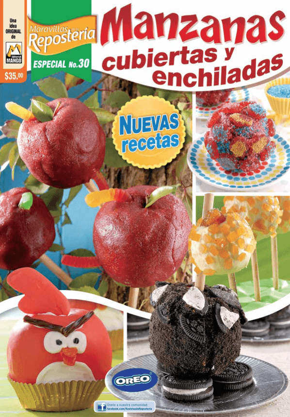 Maravillas de la ReposterÌ_a Especial 30 - Manzanas cubiertas y enchiladas - Formato Digital - ToukanMango