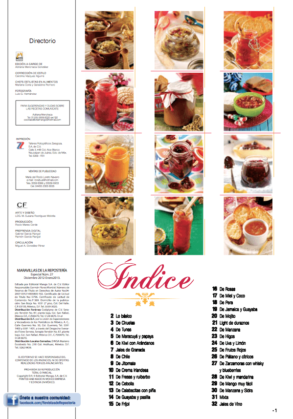 Maravillas de la ReposterÌ_a Especial 27 - Mermeladas, AlmÌ_bares y Conservas - Formato Digital - ToukanMango