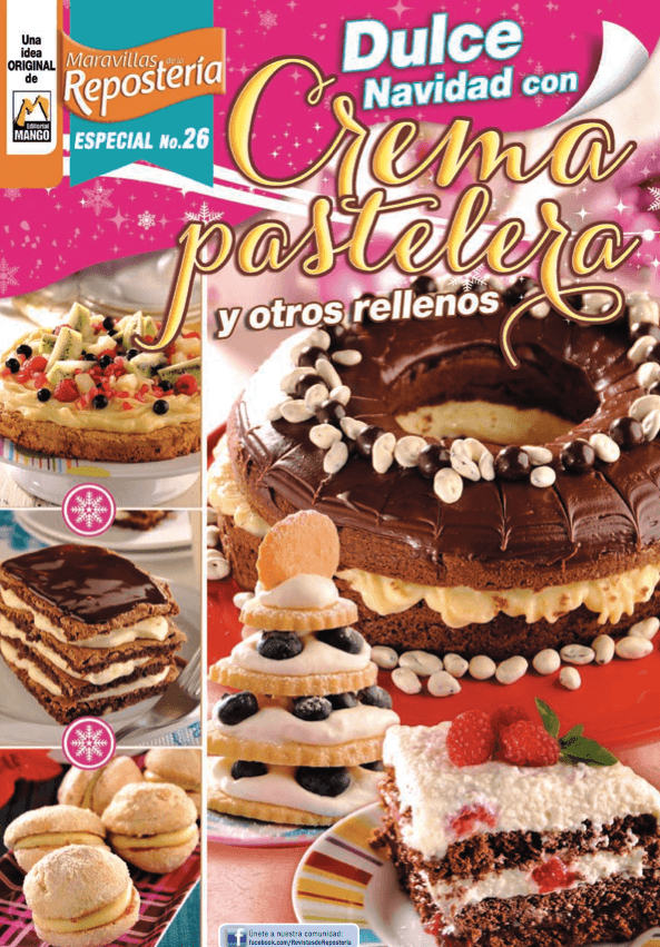 Maravillas de la ReposterÌ_a Especial 26 - Dulce Navidad con Crema Pastelera - Formato Digital - ToukanMango