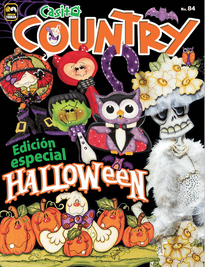 Casita country 84 - Halloween - Formato Digital - ToukanMango