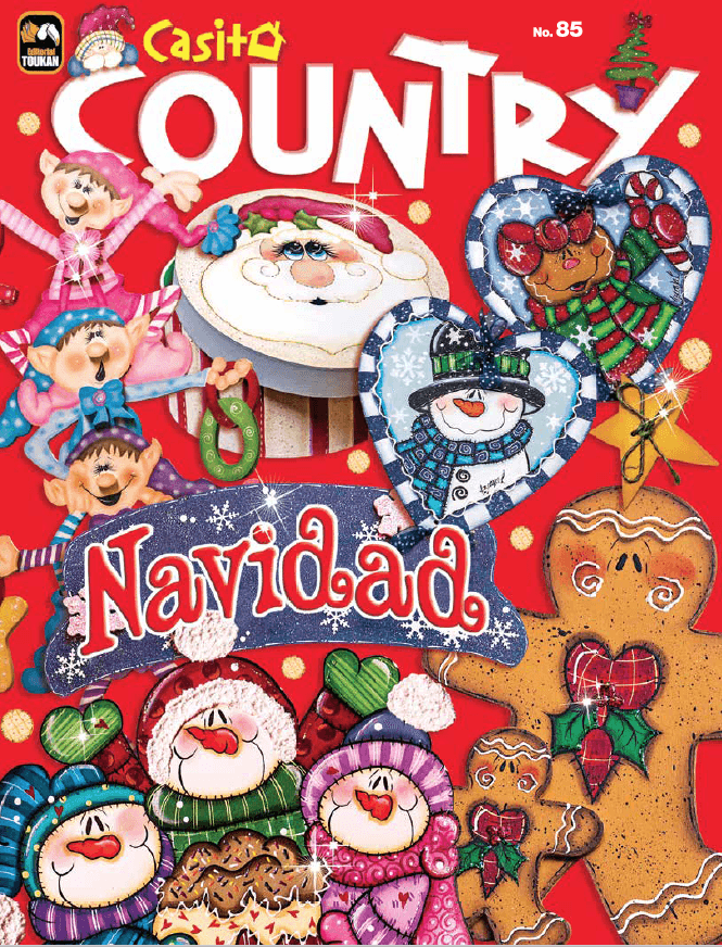 Casita country 85 - Navidad - Formato Digital - ToukanMango
