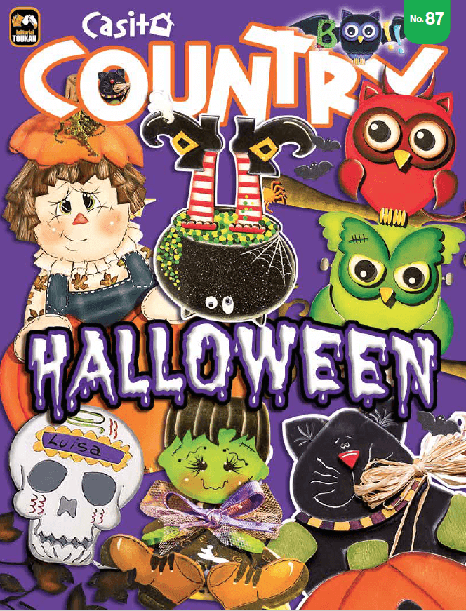 Casita country 87 - Halloween - Formato Digital - ToukanMango