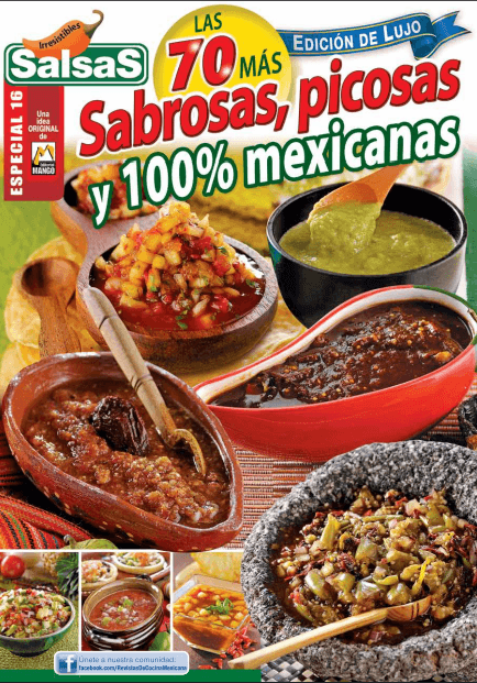 Irresistibles Salsas Especial 16 - Las 70 mÌÁs sabrosas, picosas y 100% mexicanas - Formato Digital - ToukanMango