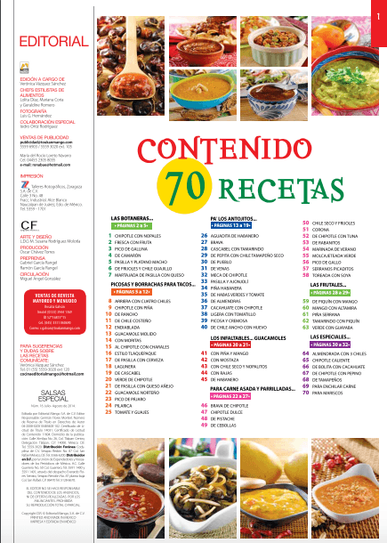 Irresistibles Salsas Especial 16 - Las 70 mÌÁs sabrosas, picosas y 100% mexicanas - Formato Digital - ToukanMango